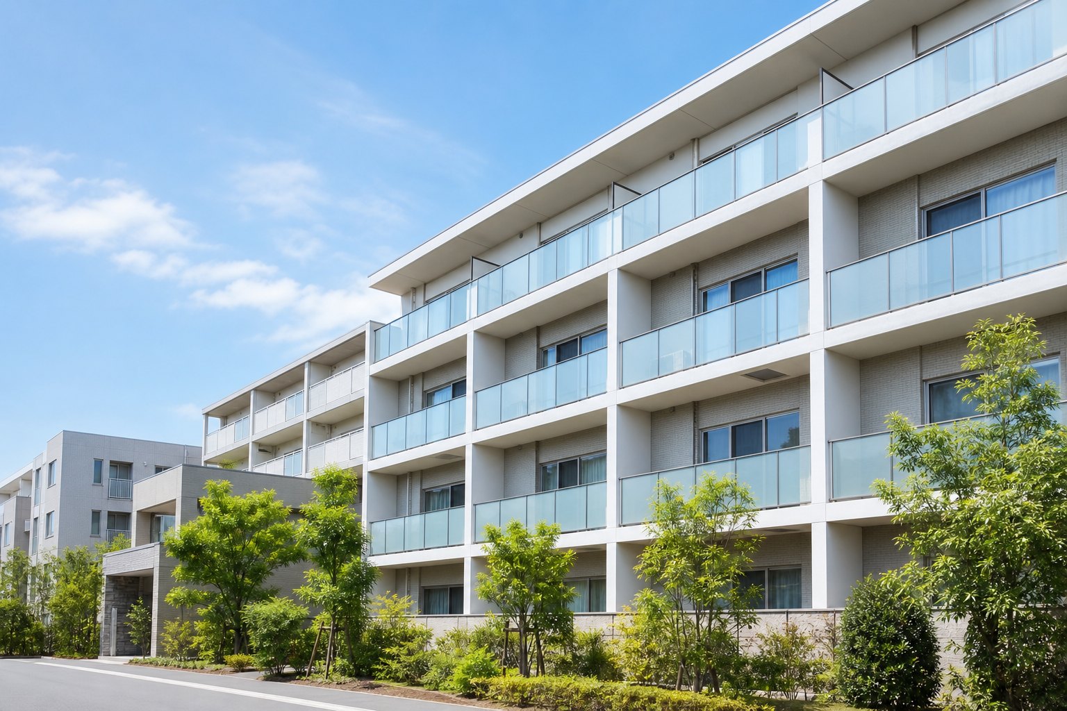 集合住宅の外観